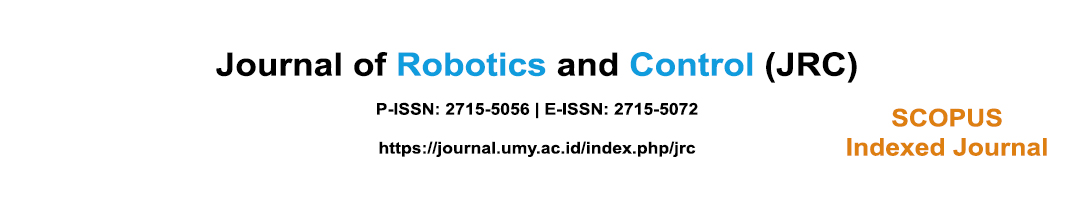 Journal of Robotics and Control (JRC)